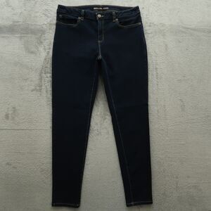 Michael Kors Jeans Women's Size 8 Blue Mid-Rise Skinny Denim 29" Inseam Stretch